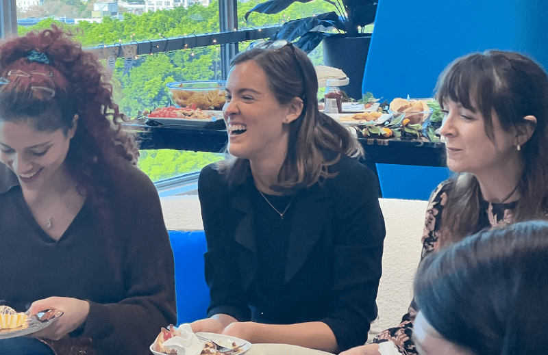 Picture of the Biggest Morning Tea with colleagues